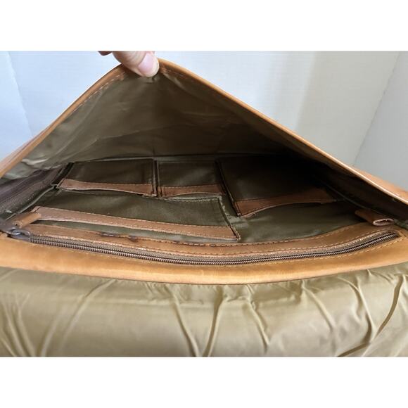 Vintage Hartmann Tan Leather Garment Bag (Rare) - Picture 14 of 16